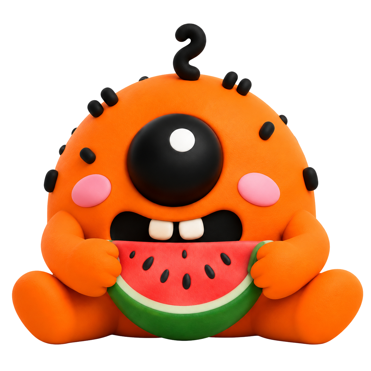 Waldo — Tiny Tummies original character artwork